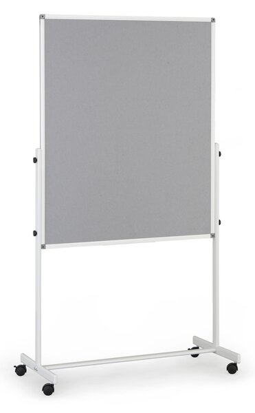 Mobilní tabule, flipchart, kombinovaný povrch, 1200 x 1000 mm