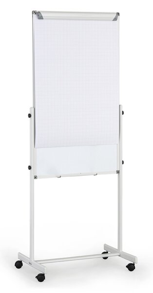Mobilní tabule, flipchart, kombinovaný povrch, 1200 x 700 mm