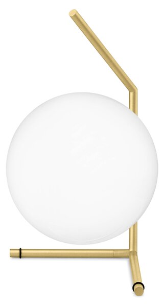 Flos F3171059 IC Lights T1 Low, designová lampa se stmívačem, 1x60W E14, mosaz, Ø 20cm, výška 38cm