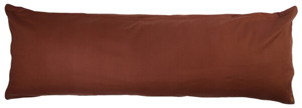 Povlak na Relaxační polštář Náhradní manžel tmavě hnědá, 50 x 150 cm
