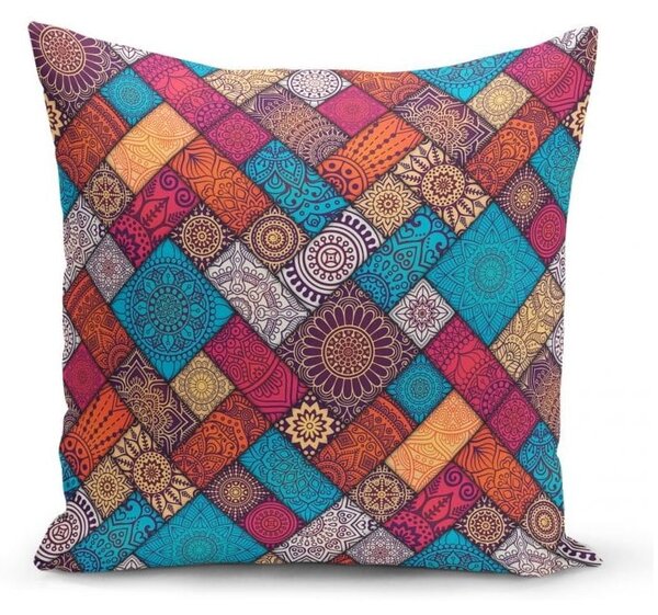 Povlaky na polštáře v sadě 4 ks 45x45 cm Mandala Tiles – Minimalist Cushion Covers