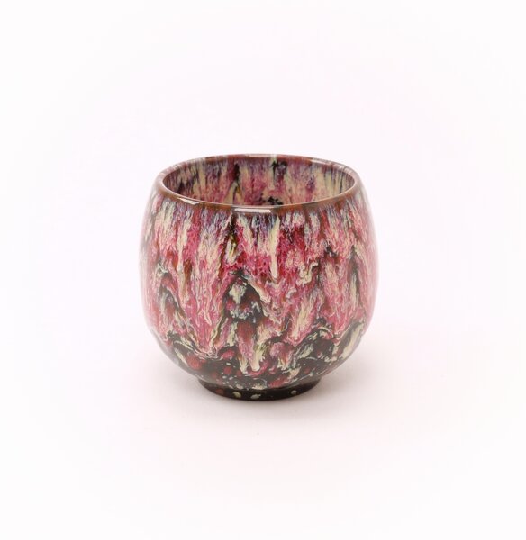 Penerini coffee Egg - Keramický šálek Dragon Pink