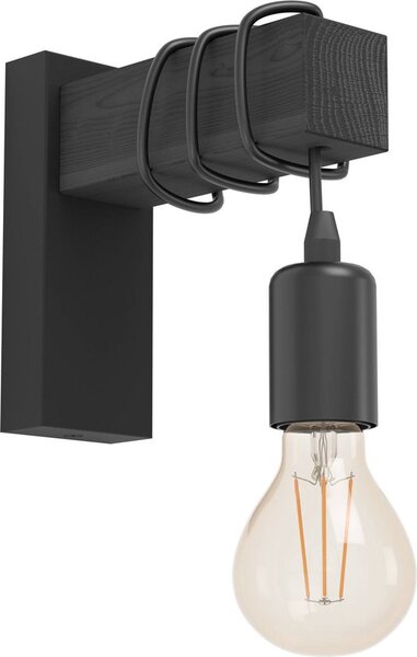 EGLO Nástěnná lampa - černé dřevo