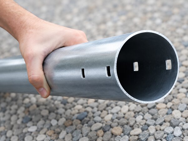 Mobilní skladová hala 8x12 m - šedá barva Šedá