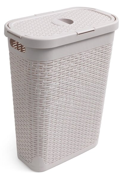 Béžový koš na prádlo Addis Calico, 40 l