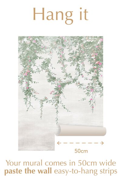 Vliesová obrazová tapeta na zeď, květiny, 127519FXST, Shabby Chic by Rachel Ashwell