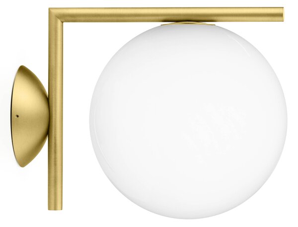 Flos F3178059 IC Lights C/W1, designové svítidlo, 1x60W E14, mosaz, Ø 20cm