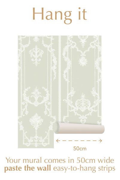 Vliesová obrazová tapeta na zeď, zámecká, ornamenty, 127537FXST, Shabby Chic by Rachel Ashwell