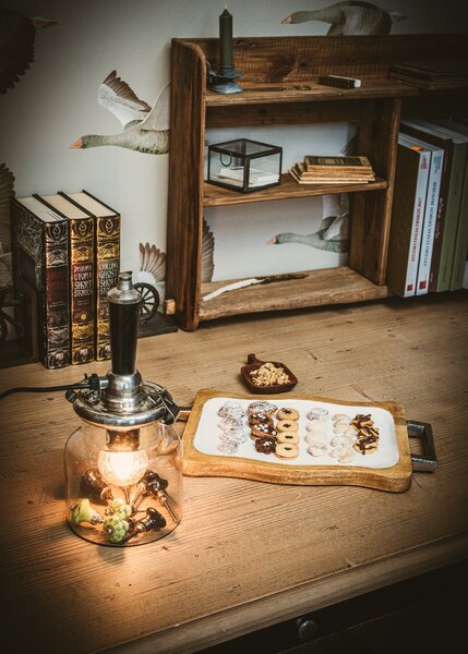 Retro stolní lampa ROSE - poslední kus