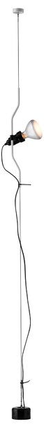 Flos F5600009 Parentesi, bílé svítidlo mezi podlahu a strop se stmívačem, 1x150W E27, max. 400cm