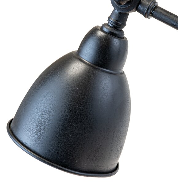 Stolní lampa do pracovny CLYDE Barva: spálená černá