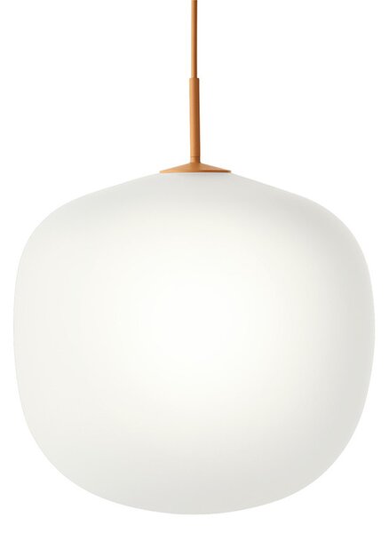 Muuto - Rime Závěsné Světlo Ø45 White/Orange - Lampemesteren
