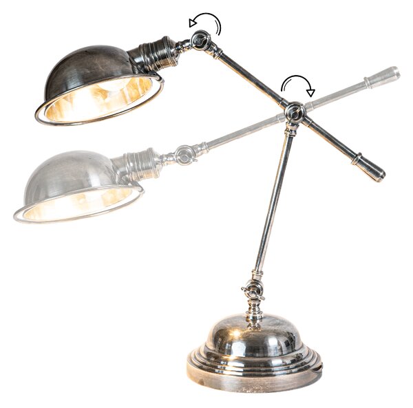 Stolní lampa SHARON Barva: spálená černá