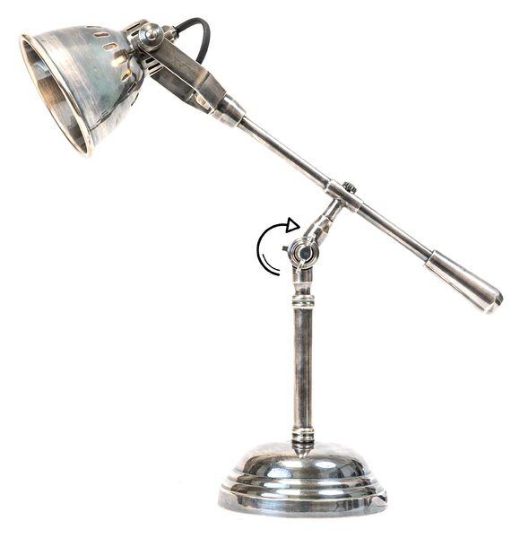 Stolní lampa OLIVIER Barva: spálená černá