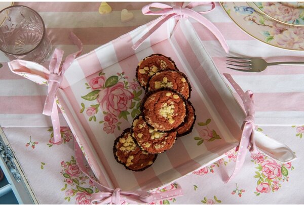 Bavlněná chňapka se vzorem růžiček Sweet Roses – 18x30 cm