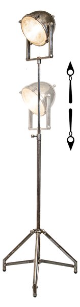 Retro stojací lampa ANTONIO BIG Barva: spálená černá