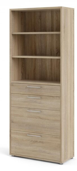 Knihovna Office 80400/154 dub sonoma
