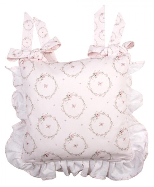 Bavlněný povlak na podsedák se zajíčkem Floral Easter Bunny – 40x40 cm