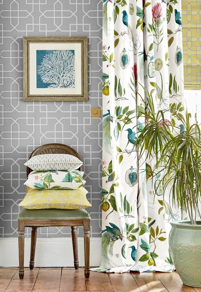 Sanderson Hampton Trellis Odstín tapety: Linen
