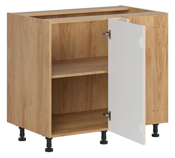 BRW Kuchyně Family Line Iris DNW-110/82/65-P/B, dub hikora/alhamra mat