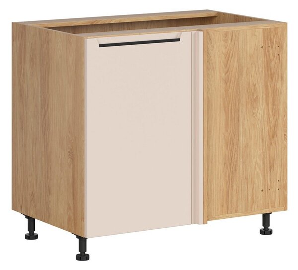 BRW Kuchyně Family Line Iris DNW-105/82/60-P/B, dub hikora/alhamra mat