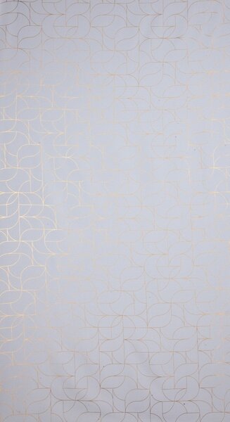 ZÁVĚS NA KROUŽCÍCH EVI 140X250 CM VZOROVANÁ