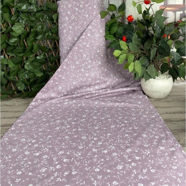 Ervi Bavlněná látka/plátno š.240cm - Květiny - 25095-7, metráž -