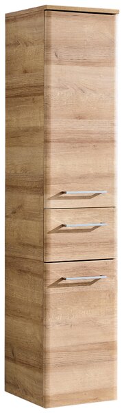 MIDI SKŘÍŇKA, barvy dubu, 30/142/33 cm Xora - Úzké skříňky do koupelny