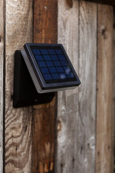 Lutec 6943101012 Moze LED Nástěnné venkovní světlo | Teplá bílá | Černá | 8W