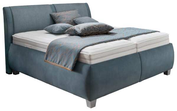 ČALOUNĚNÁ POSTEL, 180/200 cm, modrošedá Beldomo - Sleep - Postele s úložným prostorem