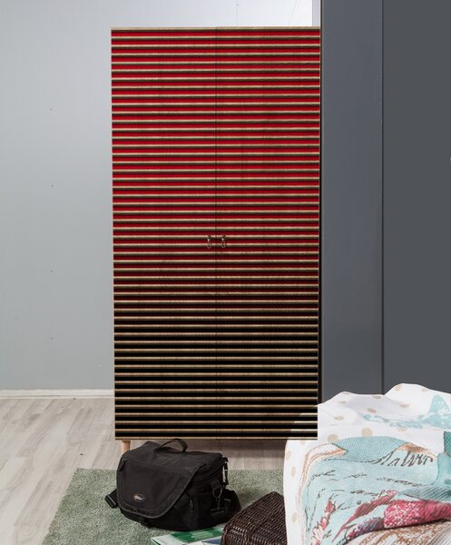 ASIR Šatní skříň STILL STRIPE dub sonoma