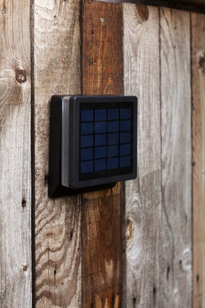 Lutec 6943101012 Moze LED Nástěnné venkovní světlo | Teplá bílá | Černá | 8W