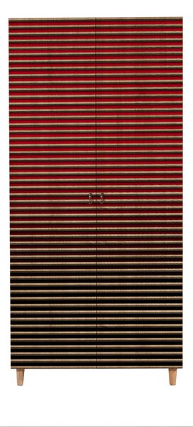 ASIR Šatní skříň STILL STRIPE dub sonoma