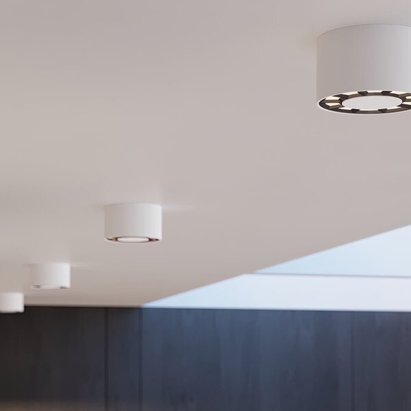 Stropní LED svítidlo Dio, 1x LED 10w, 4000k, w