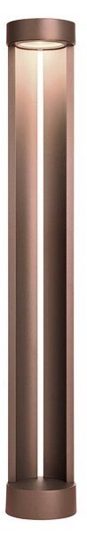 Redo 90366 ZEUS exteriérové sloupkové svítidlo COB LED 11,5W | 482lm | 3000K | IP54 - hnědá