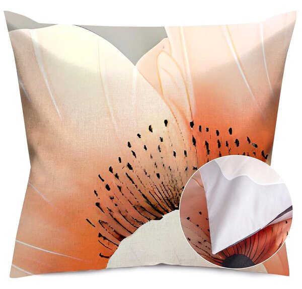 SATÉNOVÝ POVLAK NA POLŠTÁŘ SATYNLOVE PREMIUM 40X40 CM KVĚTY