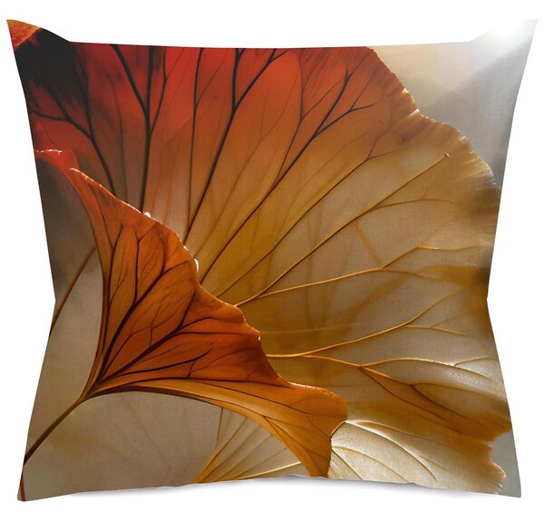 SATÉNOVÝ POVLAK NA POLŠTÁŘ SATYNLOVE PREMIUM 40X40 CM LISTY