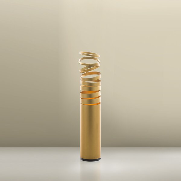 Artemide DOI4600C02 Decomposé Light, zlatá stolní lampička s vypínačem, 1x8W E27, výška 61cm