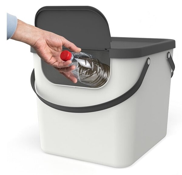 Odpadkový koš na tříděný odpad z recyklovaného plastu 40 l Albula - Rotho