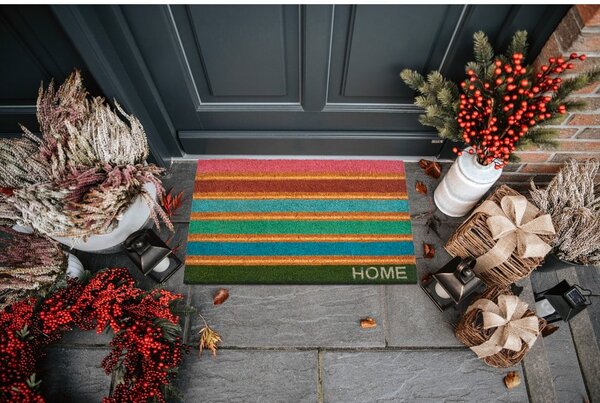 Rohožka z kokosového vlákna 45x75 cm Stripes – Hanse Home