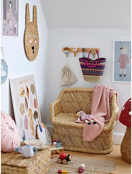 Nástěnný dětský věšák z bukového dřeva Zyon - Bloomingville Mini