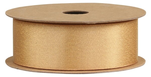 Dárková stuha na špulce Caramel Glitter 5 m