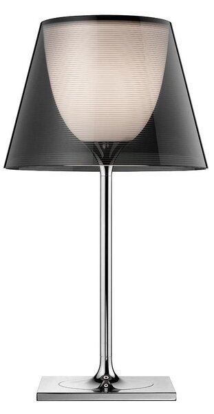 Flos F6263030 KTribe T1, designová stolní lampa se stmívačem, 1x70W E27, kouřová, výška 56cm