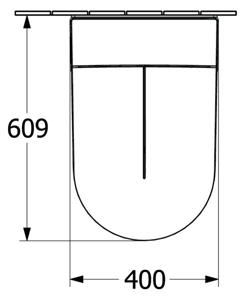 Villeroy & Boch Tivo - Sprchová toaleta 609x400 mm, alpská bílá V22EM101