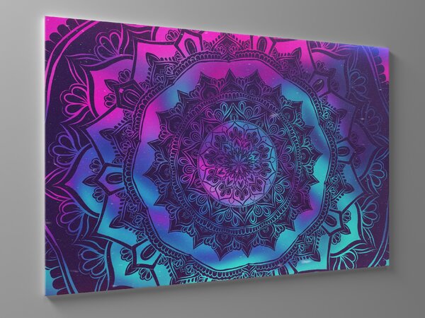 Liox Obraz barevná magická mandala Rozměr: 100 x 65 cm