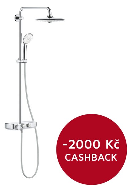 GROHE Euphoria SmartControl System 260 Mono - Sprchový systém s termostatem na zeď, chrom 26509000