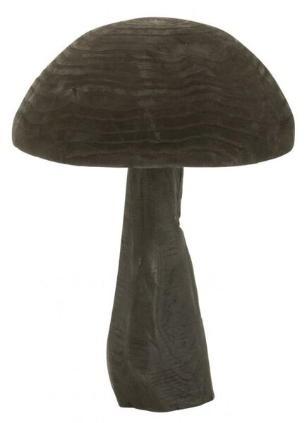 Veliká dřevěná houba Mushroom Wood Granitti M – 28*28*39 cm - J-Line by Jolipa
