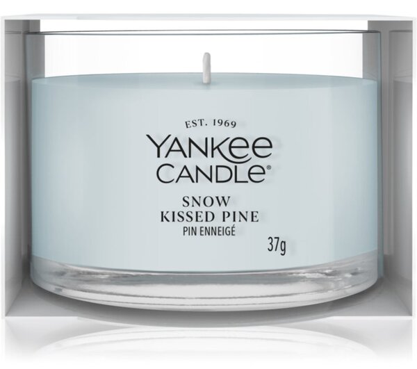 Yankee Candle Snow Kissed Pine votivní svíčka 37 g