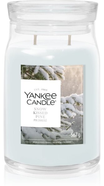 Yankee Candle Snow Kissed Pine vonná svíčka 567 g