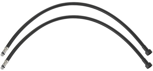 Flexibilní připojovací hadice M10x3/8" - černá matná - 60 cm